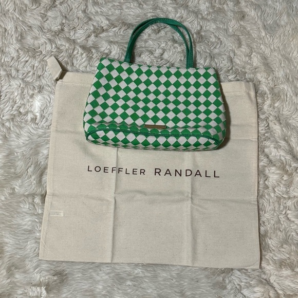 Loeffler Randall Minnow Diamond Print Mini Tote Bag - Picture 2 of 6